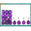 Christmas Balls Purple 24 pcs 30 mm 1