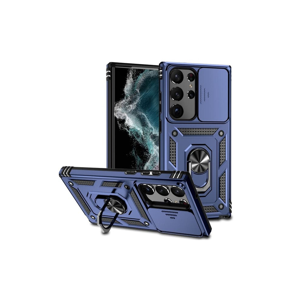Samsung Galaxy S23 Ultra Hybrid Ring Cover Blue 962125199970