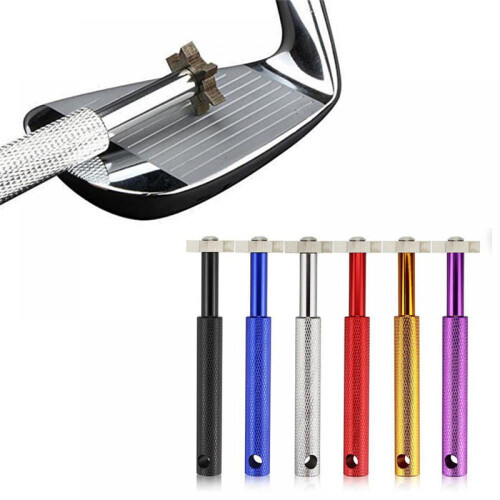 Golf Club Groove Sharpener 6-Head Re-Grooving Tool