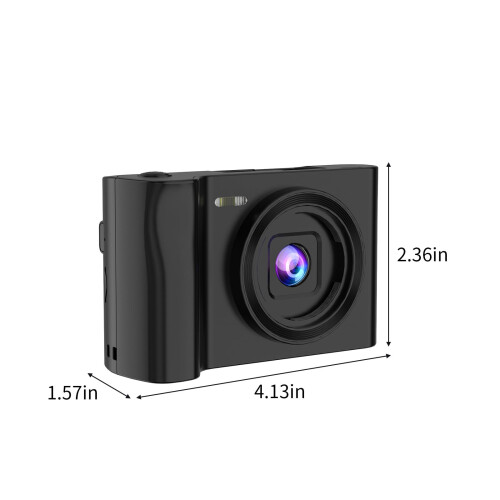 Ψηφιακή φωτογραφική μηχανή lulshou New8MP για φοιτητές, οθόνη HD 3", στυλ ρετρό DSLR, ψηφιακό 2