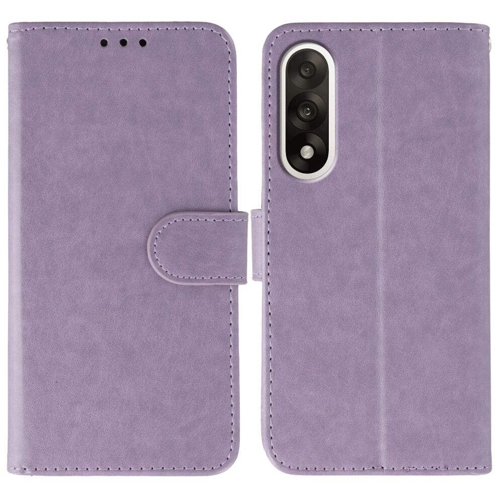 (Purple) For Oneplus Ace 5 Ultra 5G / Nord 5 5G Case Pu Leather Flip Wallet Phone Cover With Strap Purple 6914298572719