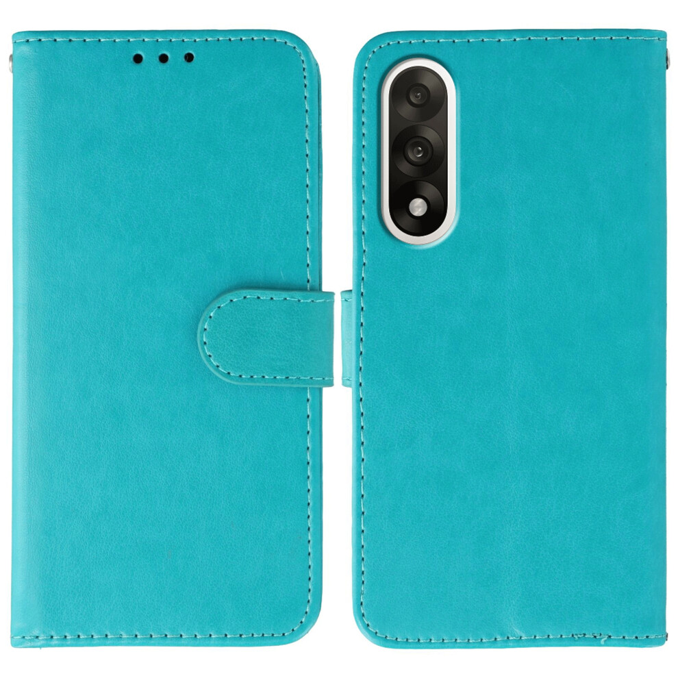(Blue) For Oneplus Ace 5 Ultra 5G / Nord 5 5G Case Pu Leather Flip Wallet Phone Cover With Strap Blue 6914290810338