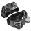 Foot Tambourine with Adjustable Strap Black 2 pcs 1