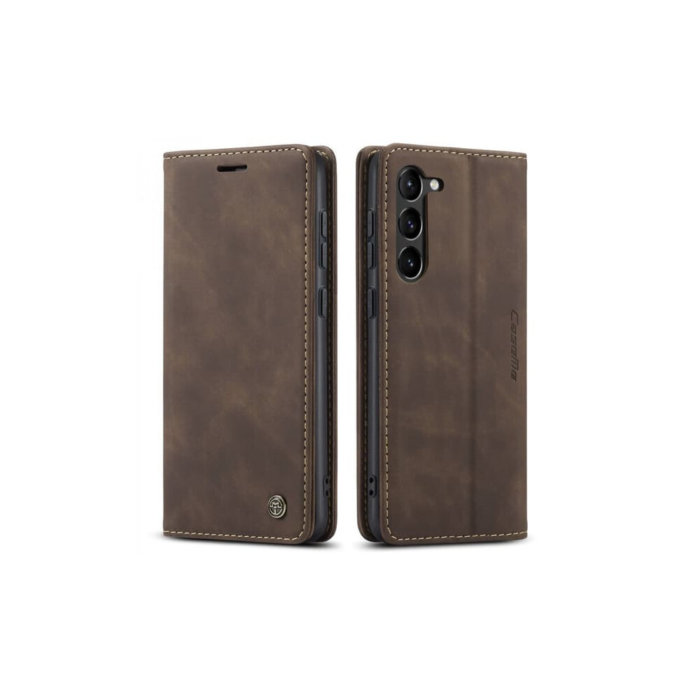 Caseme Slim Wallet Case For Samsung Galaxy S23 Brown 962125193954