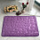 Cobblestone Embossed Bath Mat Non-slip Memory Foam 24x36 6