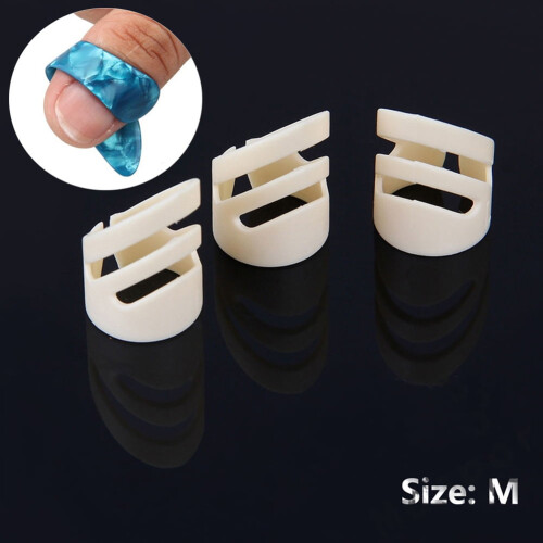 Guitar Finger Picks Set 4 Pieces (3 Forefinger + 1 Thumb)