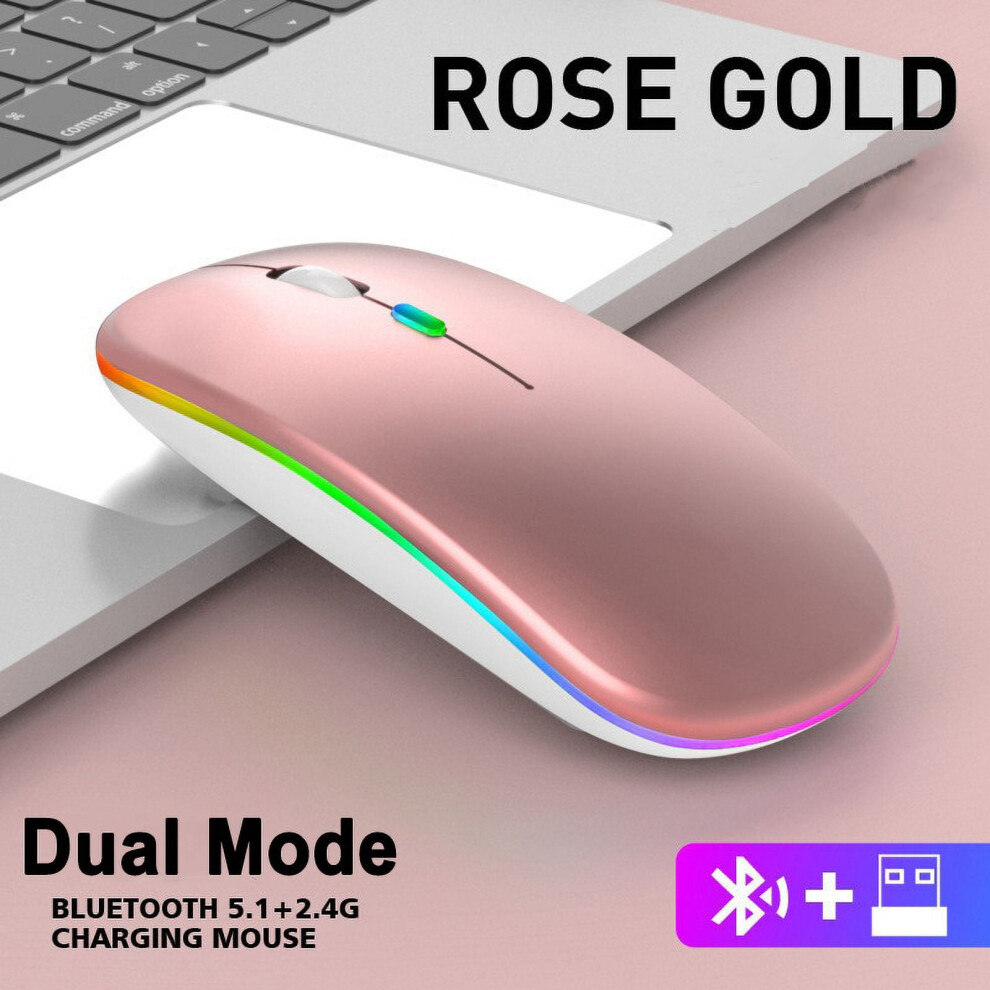 Rechargeable Bluetooth 5.1 Wireless Mouse 1600 Dpi 972745801801