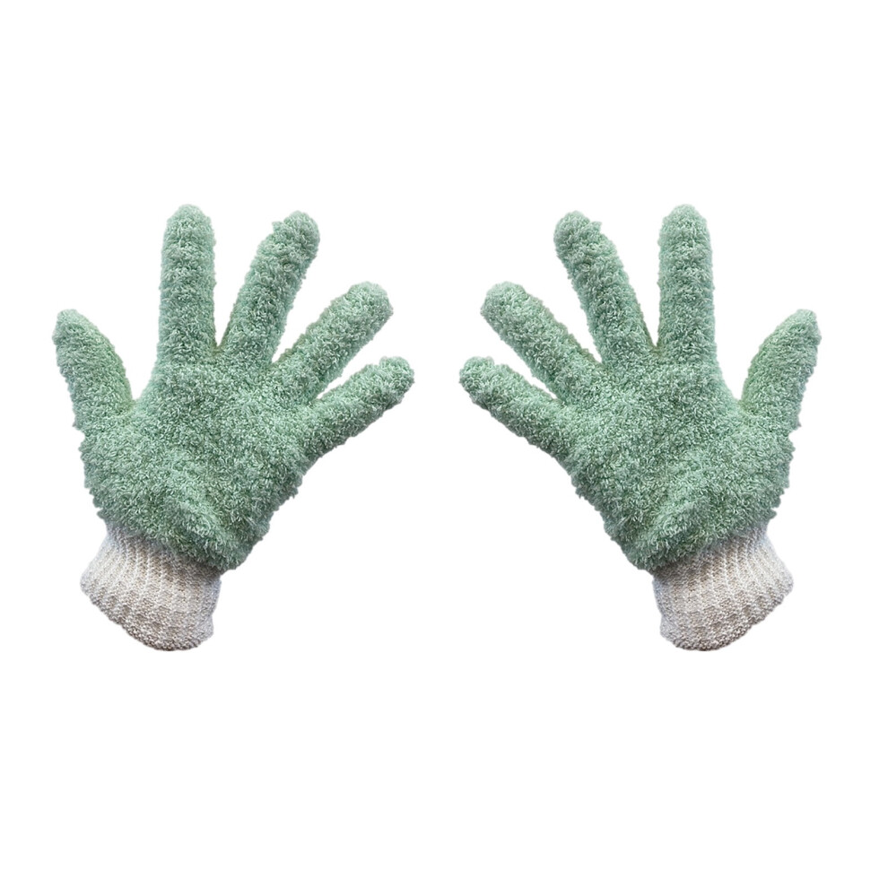 Microfiber Dusting Gloves Reusable 1 Pair