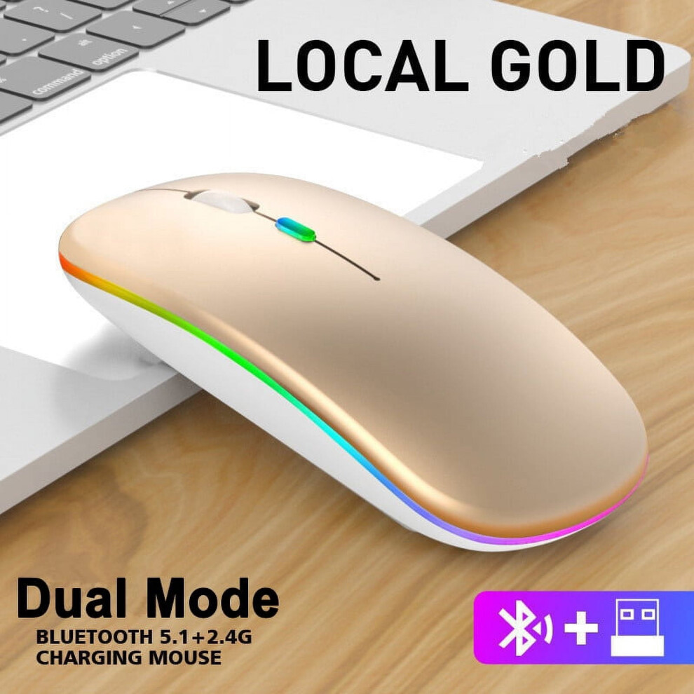 Rechargeable Bluetooth 5.1 Wireless Mouse 1600 Dpi 972745801832