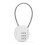 Zinc Alloy Combination Padlock Small Security Cable Lock 1 1