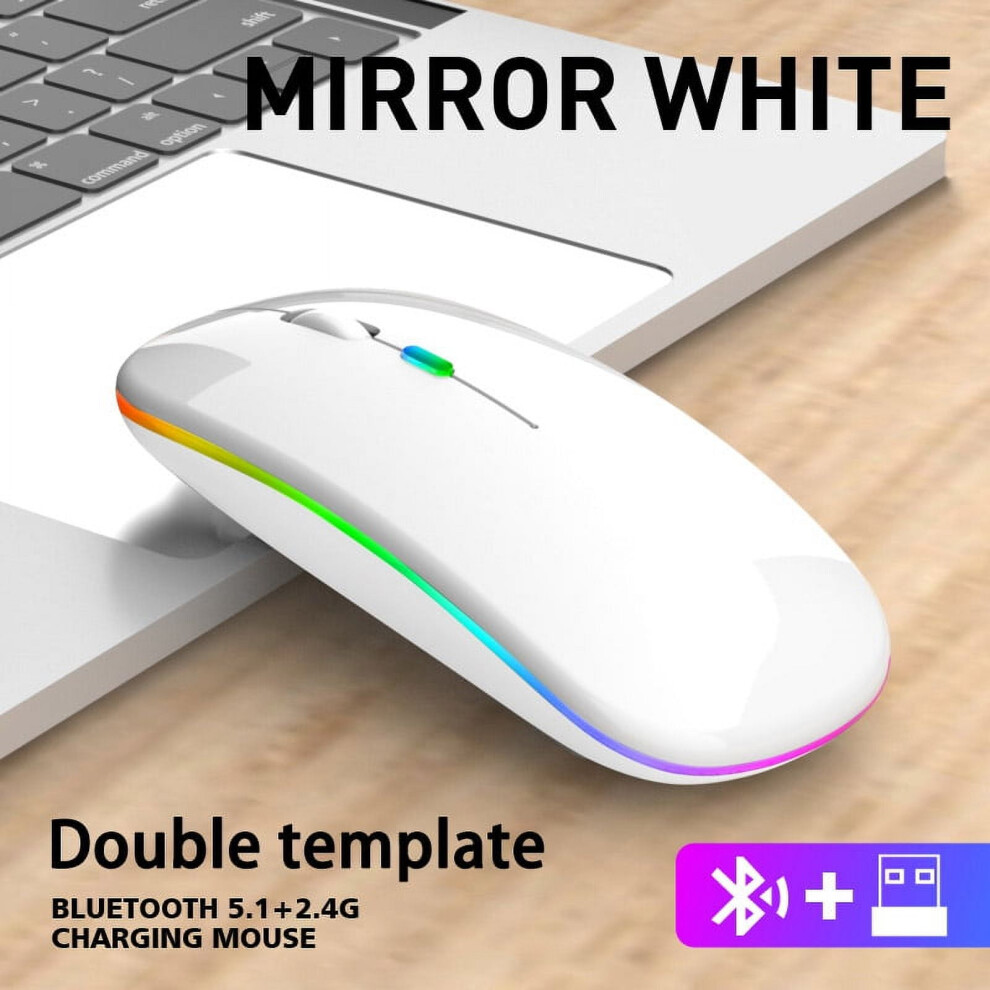 Rechargeable Bluetooth Wireless Mouse 1600Dpi 972745802402