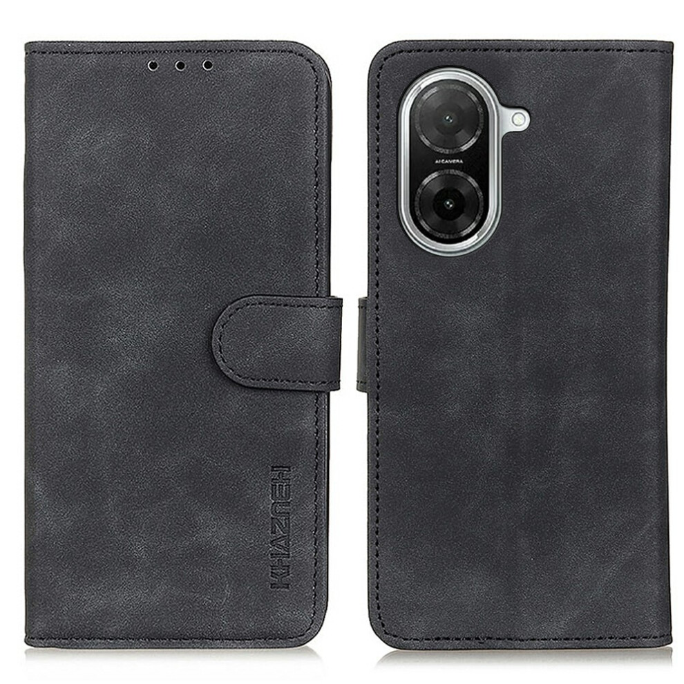 (Black) Khazneh For Xiaomi Redmi A5 Nfc (Eu) (173.45Mm) Case Pu Leather Retro Texture Phone Cover Black 6914295859875