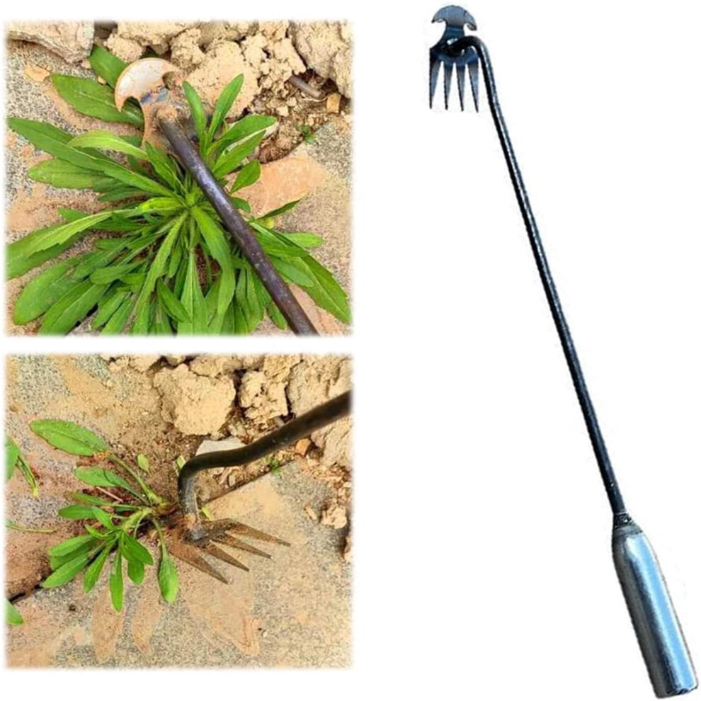 Garden hoe steel small weeding tool for soil loosening
