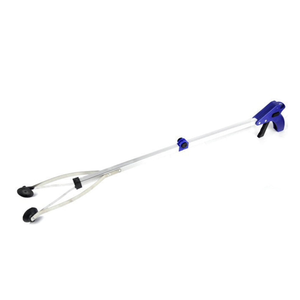 Reacher Grabber Foldable Long Arm Gripper Blue