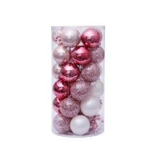 Christmas ornaments shatterproof teal balls 30 pcs 2.36