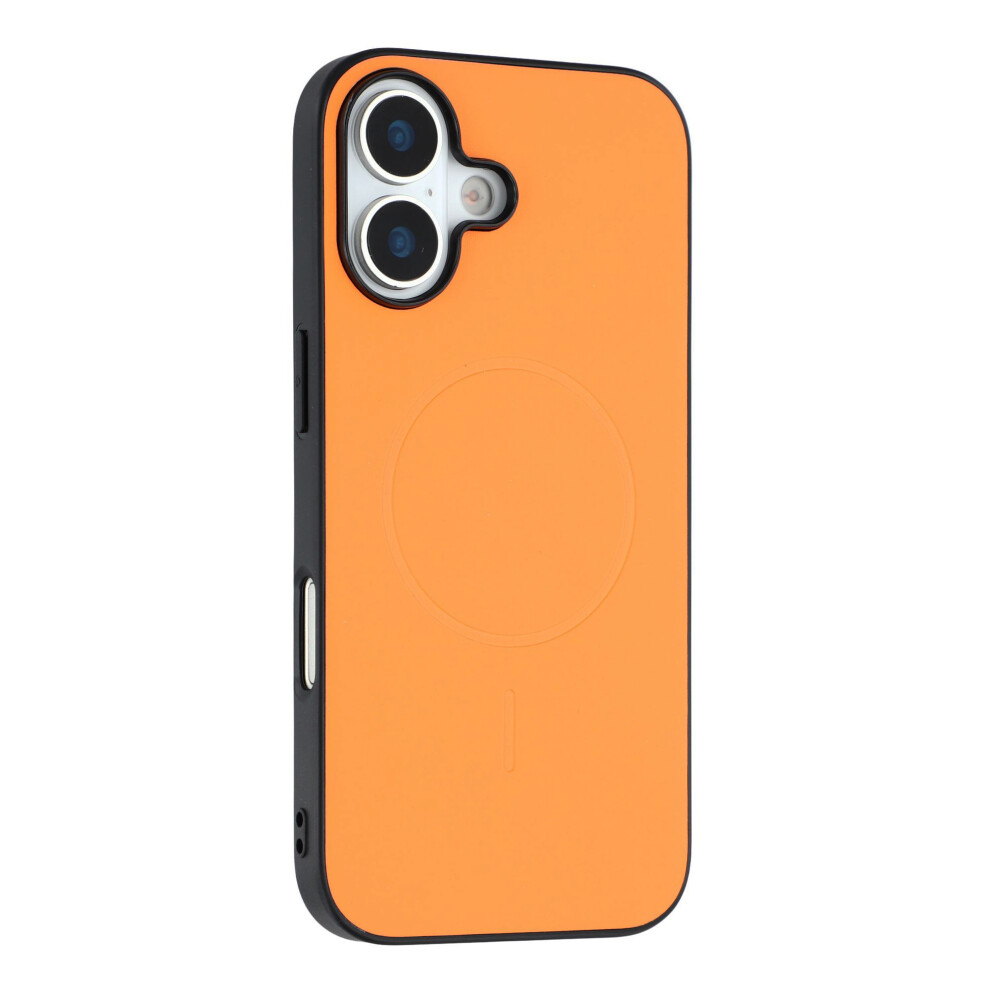 (Orange) X-Level For Iphone 17 Case Compatible With Magsafe Pc + Tpu + Pu Phone Back Cover Orange 6914292141751