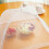 2PCS Foldable Mesh Food Cover, Washable Table Protector, Dust-Proof Umbrella for Kitchen, Collapsible Food Keeper Tools 6