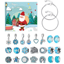 Women's Advent Calendar Light Blue 24 Pieces