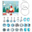 Women's Advent Calendar Light Blue 24 Pieces 1