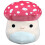 Squishmallow Malcolm Mushroom plush toy 8 inch 1