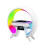 Λάμπα Leodye RGB με ασύρματο φορτιστή ηχείου και ρολόι 15W 2