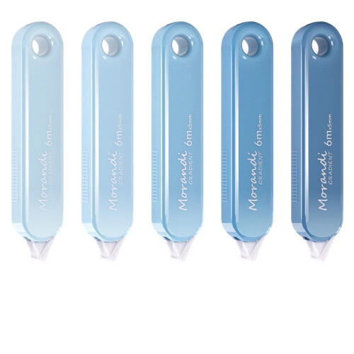 AUDeals Correction Tape White 5 pcs 98.4 ft