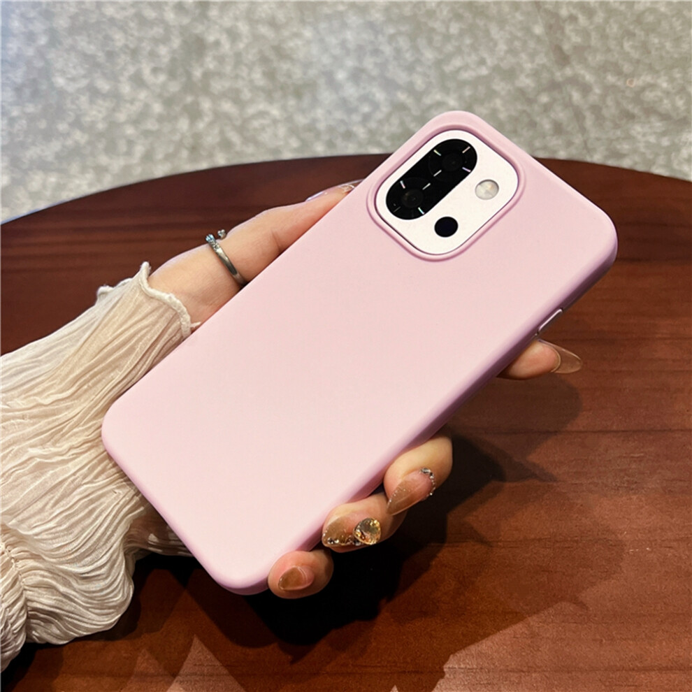(Pink) For Oneplus 13T 5G Case Skin-Friendly Liquid Silicone + Pc Phone Cover Pink 6914299522126