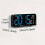 LED Clock with Temperature and Date Display 12/24H 7