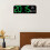 LED Clock with Temperature and Date Display 12/24H 6