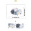 Wall Flower Sticker Peony Rose Decor Grey 3