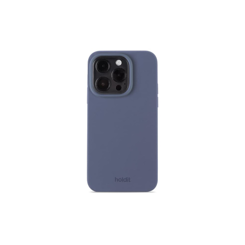 Iphone 15 Pro Silicone Mobile Cover Pacific Blue 962125218428
