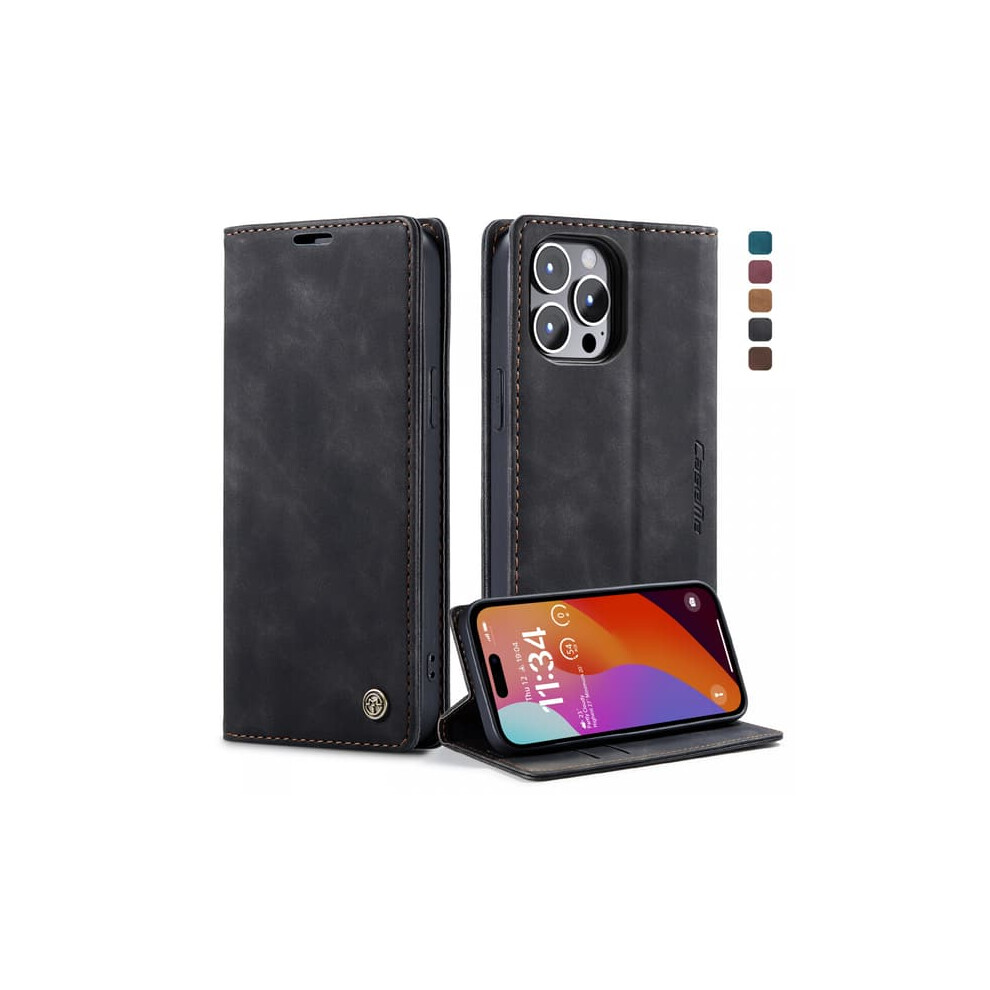 Caseme Wallet Case For Iphone 15 Pro Black 962125219173