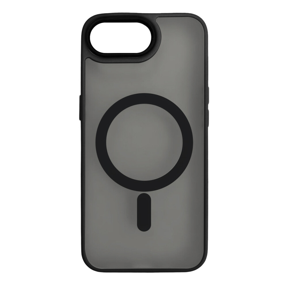 (Black) For Iphone 17E / 16E Case Compatible With Magsafe Skin-Touch Pc + Tpu Phone Cover Black 6914298440155