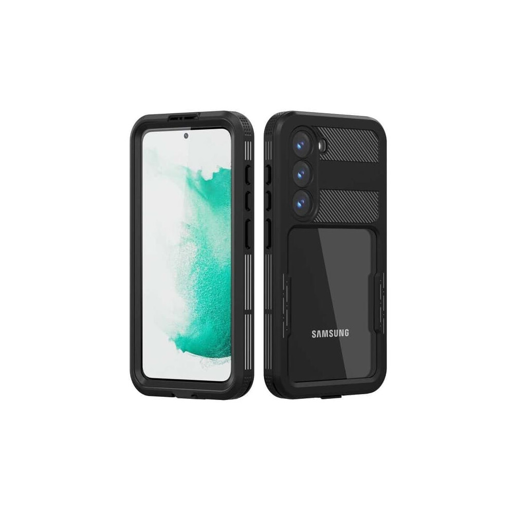 Samsung S23 Waterproof Full-Coverage Case 2M Black 962125193268