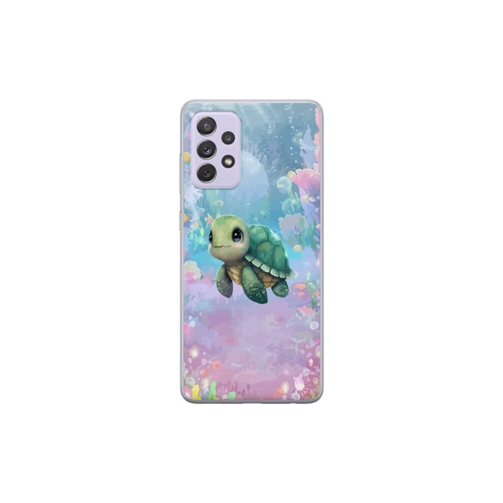 Samsung Galaxy A52s 5G Transparent Case Turtle Design 962125201840