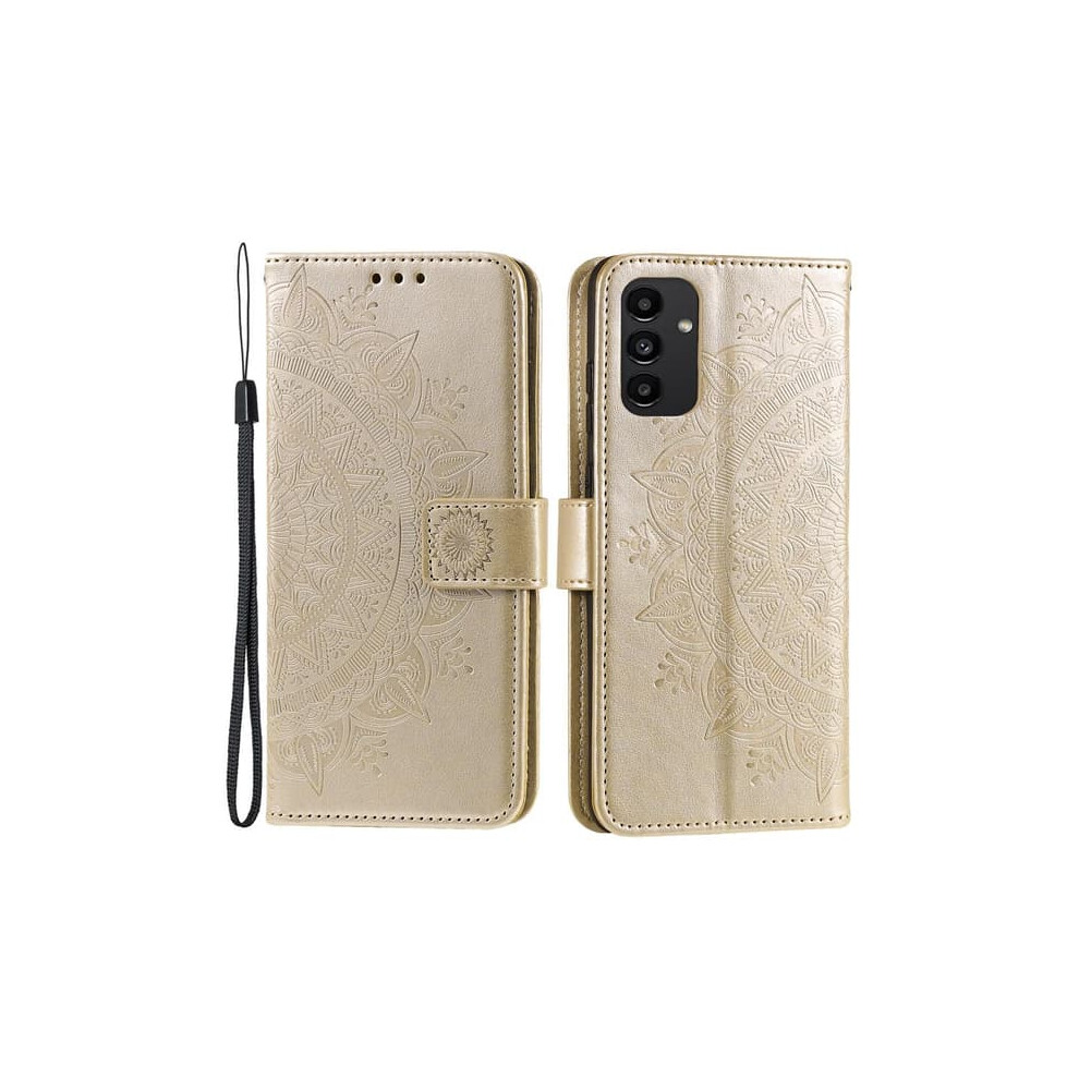 Skalo Mandala Wallet Case For Samsung A13 4G Gold 962125192834