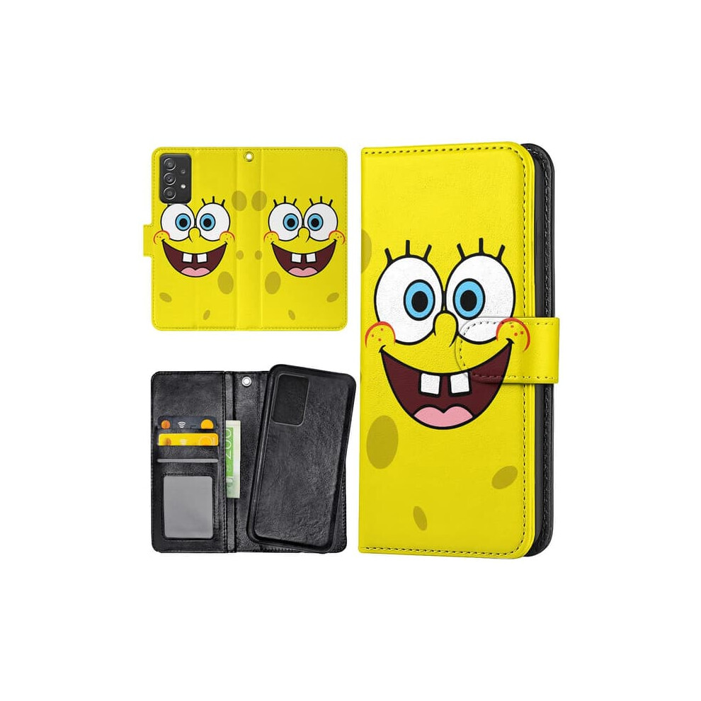 Samsung Galaxy A52/A52s 5G Wallet Case Spongebob Multicolor 962125203356