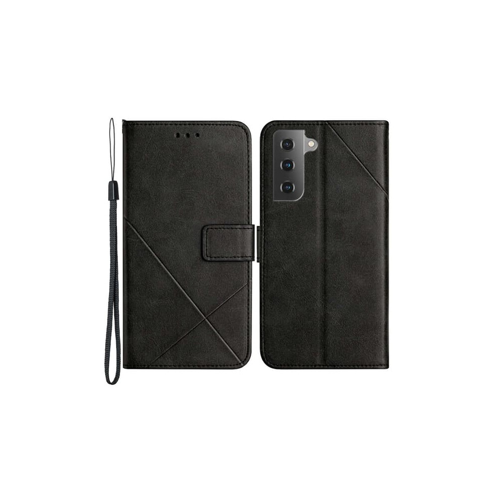 Skalo Samsung S23 Wallet Case Pu Leather Black 962125195156