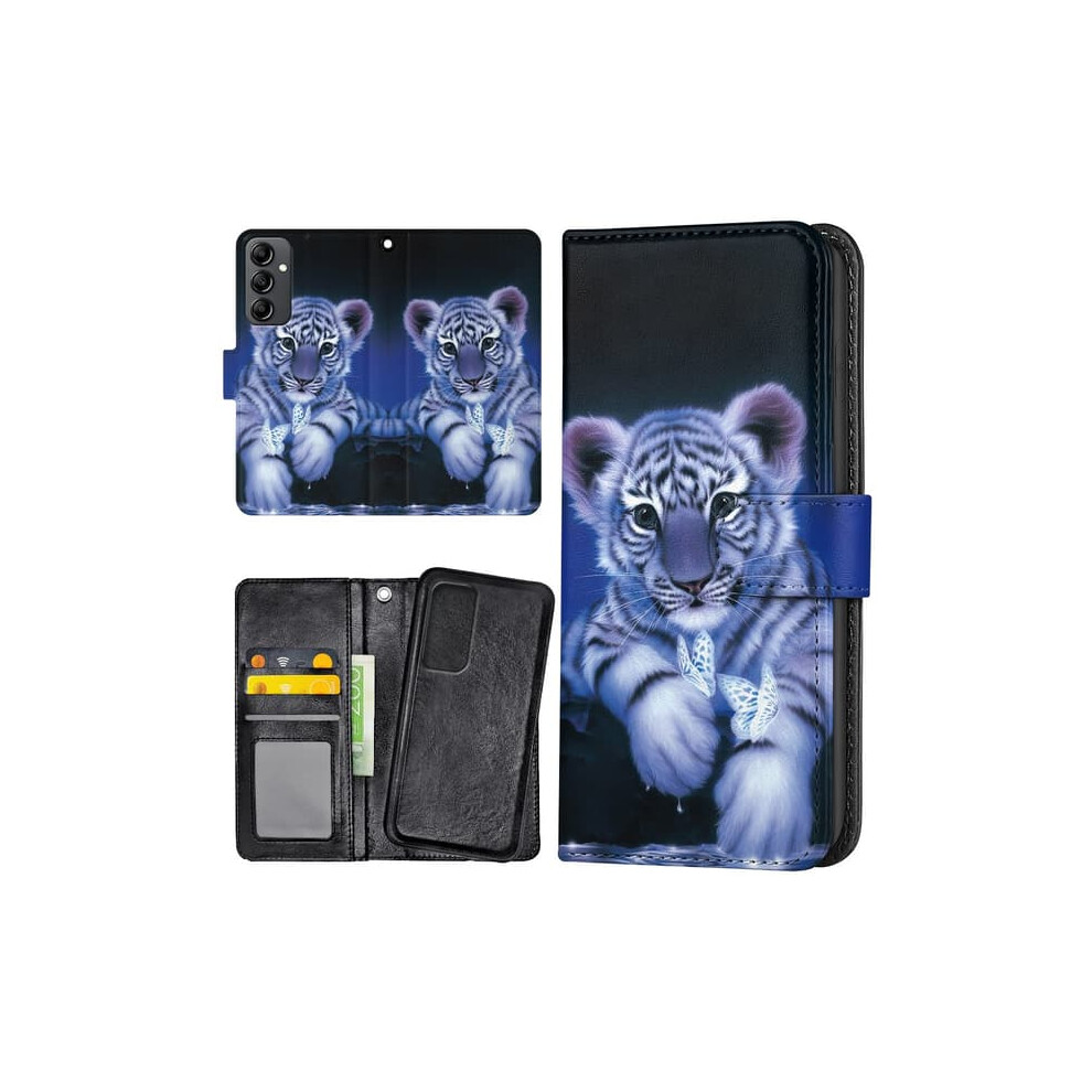 Samsung Galaxy A14 Wallet Case Tiger Cub Design 962125202571