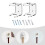 Baseball Display Stand Wall-Mounted Acrylic Shelf 5