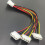 IDE to Dual SATA Power Splitter Cable 18AWG 4