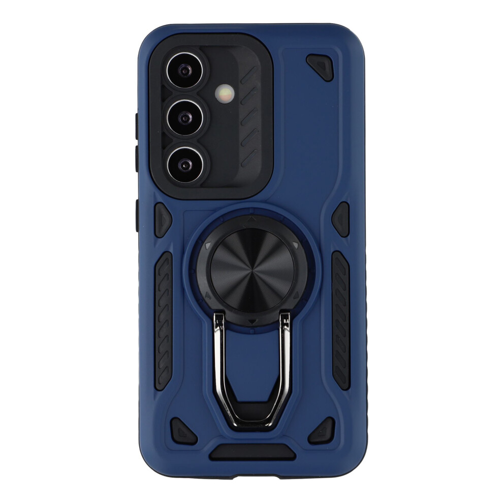 (Navy ) For Samsung Galaxy A17 5G / A17 4G Case With Kickstand Shockproof Tpu + Pc Phone Back Cover Blue 6914293075673