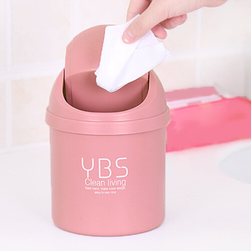 YLOMAY portable trash can for home office dormitory
