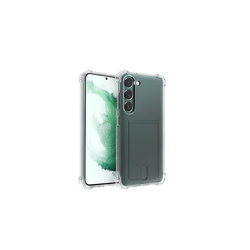 Samsung S23 Transparent Case With Card Holder Wallet 962125192896