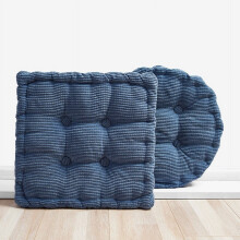 Almofada de chão quadrada para meditação, almofada de assento, almofada para ioga, para sala de estar, varanda, escritório, tapete para uso