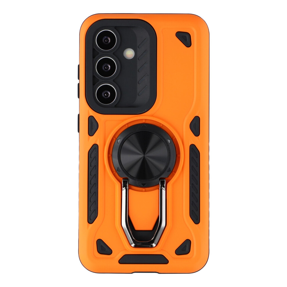 (Orange) For Samsung Galaxy A26 5G Case With Kickstand Shockproof Tpu + Pc Phone Back Cover Orange 6914290703067