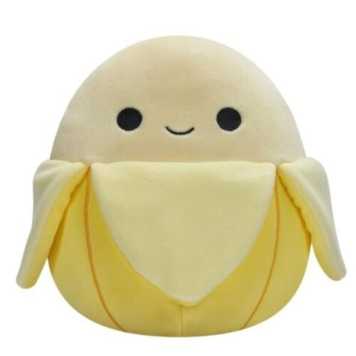 Squishmallows 香蕉玩偶 黄色 19厘米