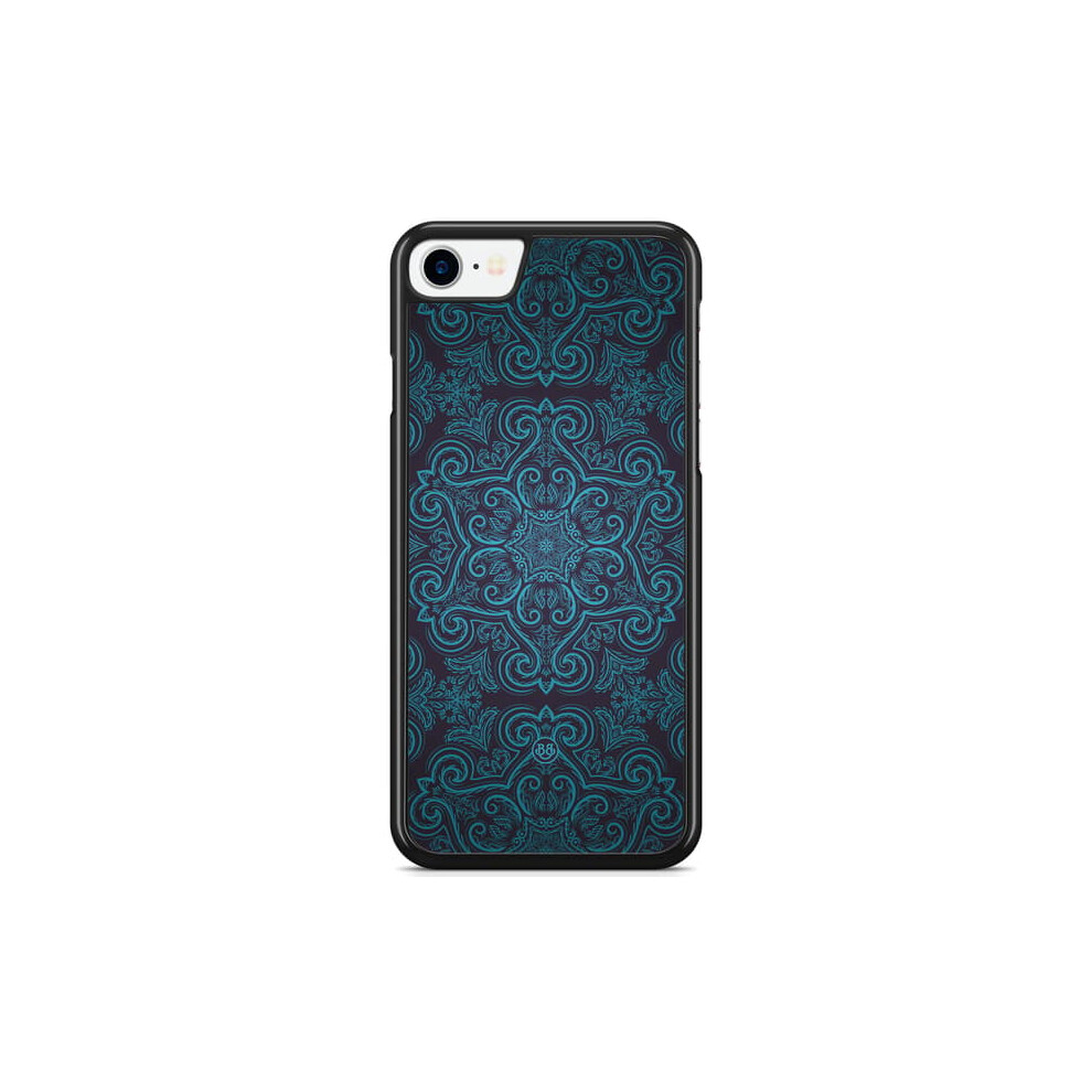Bjornberry Iphone 8/Se (2020 2022) Case Retro Pattern Blue 962125195378