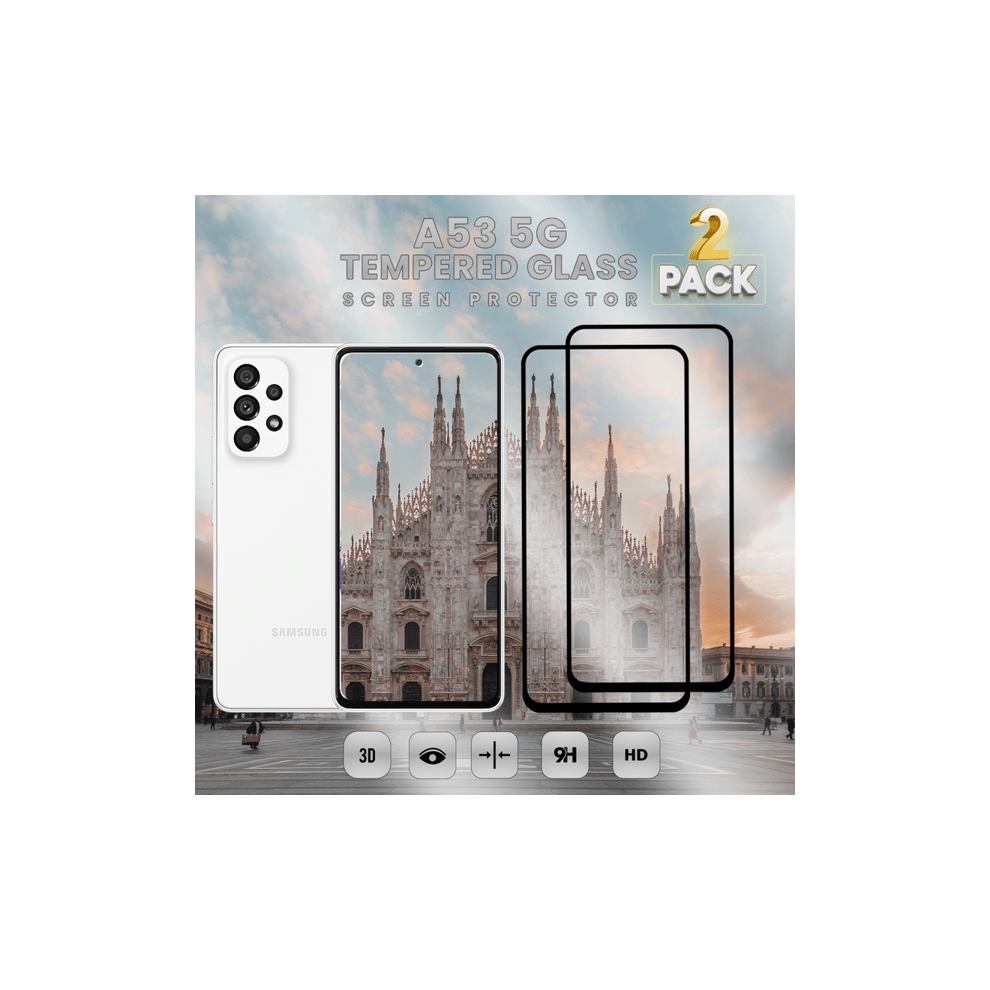 Tempered Glass For Samsung Galaxy A53 5G 9H 2-Pack 962125206982