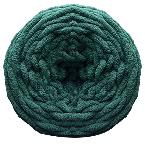 Chunky Chenille Yarn for Crocheting and Knitting 1 Roll 2